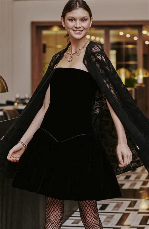 chanel black dress 2023|chanel dresses.